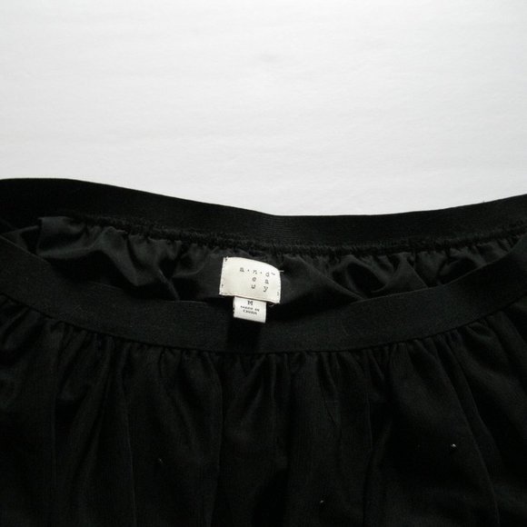 a new day Black Rhinestone Midi Skirt - Picture 8 of 10